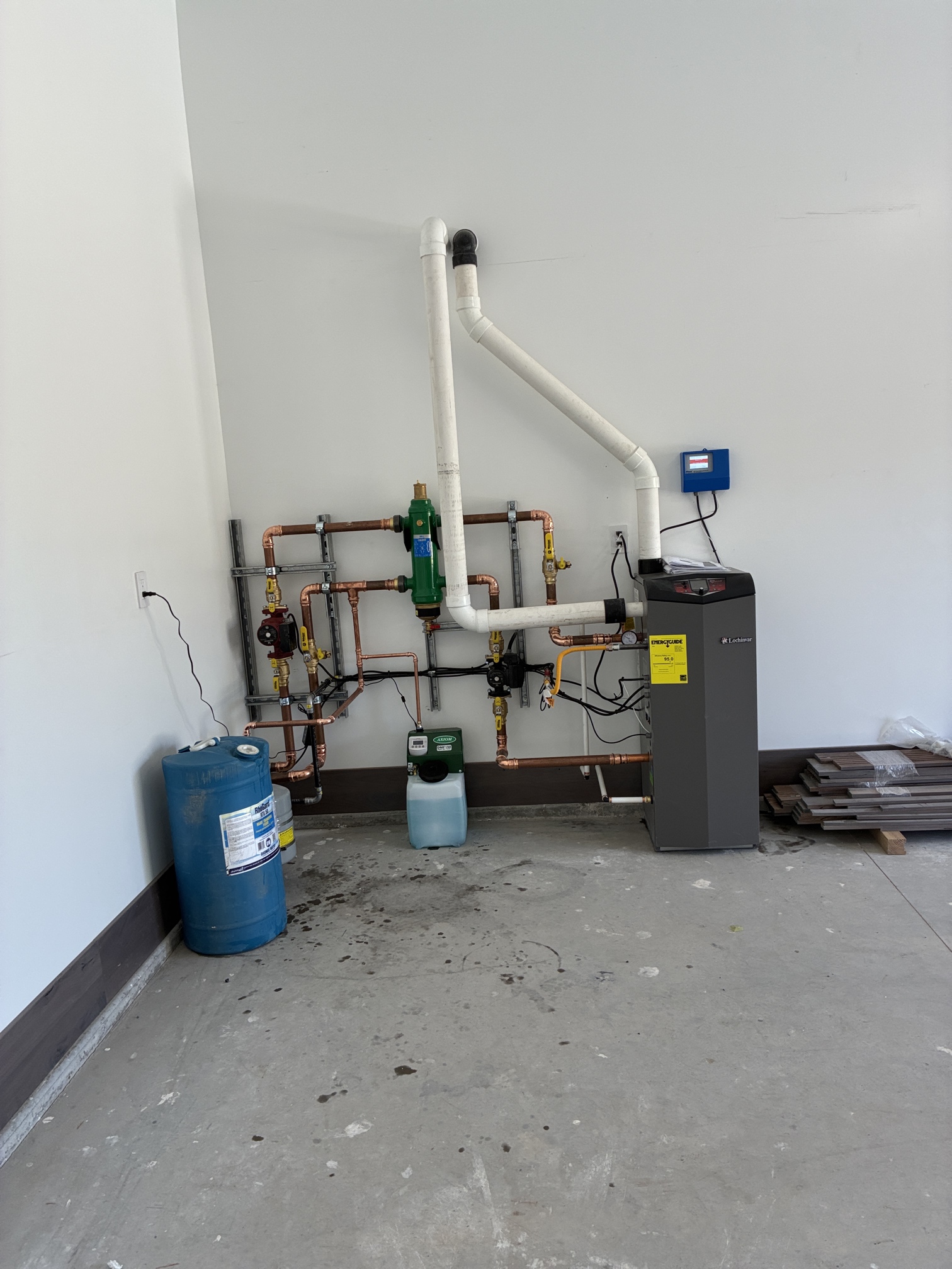 Cedar Mountain Heated Driveway Installation | Expert Boiler System by Double L Plumbing and Electrical