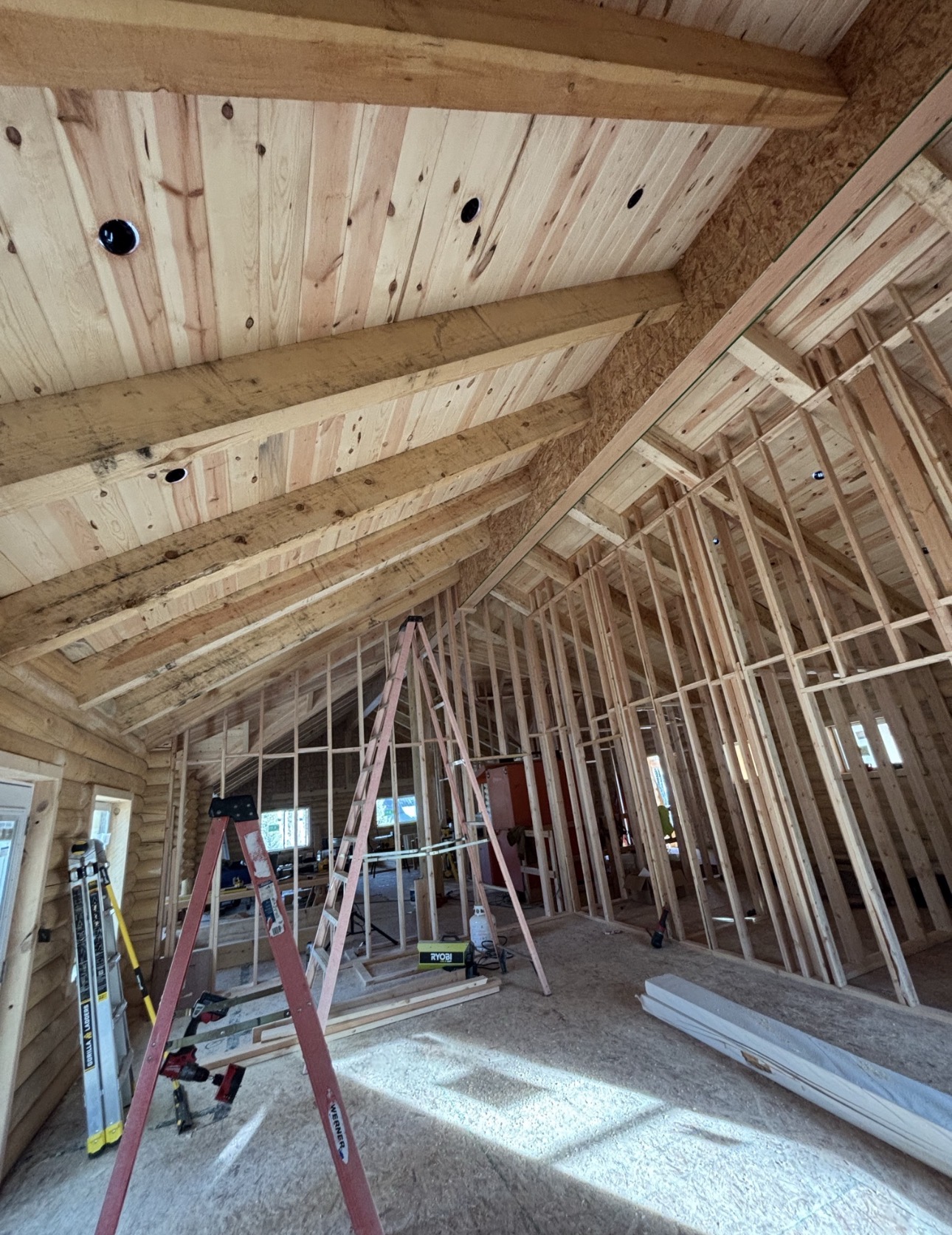 New Construction Cabin Electrical Rough In in Brian Head, Utah